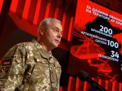 Наев назвал количество российских военных в оккупированном Крыму