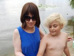 Алла Мазур рассказала, как позволила 12-летнему сыну стать блондином