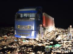 In Zhytomyr region, police detained trucks with Lviv garbage