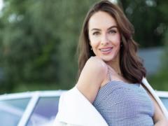 Девушка Владимира Остапчука в купальнике похвасталась стройной фигурой
