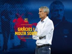 Kike Setien fired from his post as head coach of Barcelona