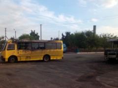 В Черкасской области неизвестные сожгли целый автопарк автобусов