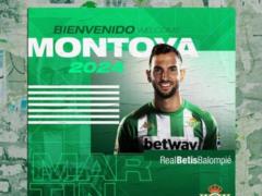 Martin Montoya returned to Betis