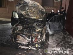 Нардепу от  Слуги народа  Леросу подожгли машину, полиция проводит расследование