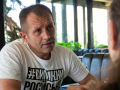 Unknown persons beat activist Vladimir Balukh, his arm and collarbone are broken