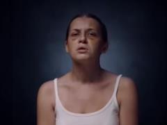 alyona alyona in a new video filmed a woman beaten on the train  
