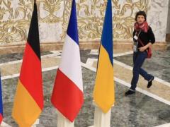 Накануне встречи советников лидеров стран Нормандского формата Зеленский имел разговор с Меркель
