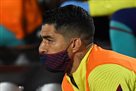 Суарес попрощался с игроками Барселоны