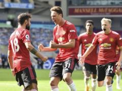 Goal after the final whistle: Manchester United won the Premier League match in a crazy shootout