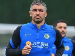 Kolarov makes his debut for Inter in the game against Fiorentina