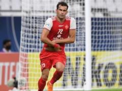 Iranian footballer was disqualified for six months for celebrating a goal, he dedicated a gesture to his nephew
