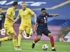 Ukraine lost to France in a test match