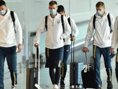 The national team of Ukraine returned from France