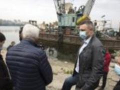 Klitschko announced the start of construction of a new pedestrian bridge