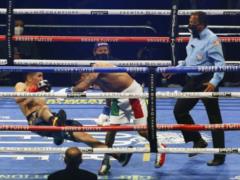   Undefeated American boxer brutally knocked out an opponent