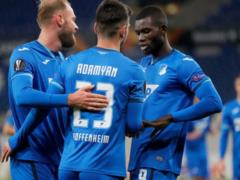 Group L. Hoffenheim defeated Slovan, Gent lost to Crvena Zvezda