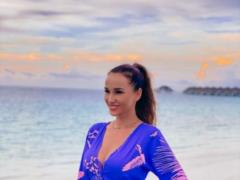 Slimmer Anfisa Chekhova in a  