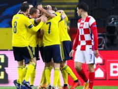 Sweden beat Croatia in the League of Nations match