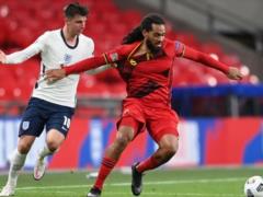 Belgium - England. The day before