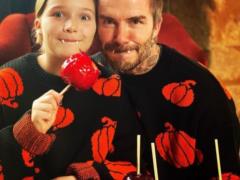 David Beckham reveals how he taught his daughter to bake cookies for Christmas