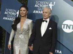 Catherine Zeta-Jones touchingly congratulated her husband on his wedding anniversary