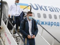 В сборной Украины нет заражений COVID-19 после возвращения из Швейцарии