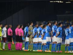 Napoli honored Maradona in Europa League match against Rijeka