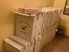 На украинско-румынской границе контрабандисты  потеряли  15 ящиков сигарет