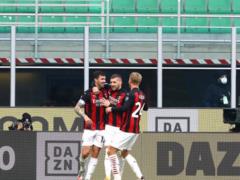 AC Milan scored in 29 consecutive Serie A appearances, repeating club record