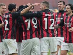 Milan won a comfortable win over Fiorentina