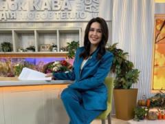 Овощной букет от Сеничкина и прямое включение сестры: как приветствовали Людмилу Барбир с днем рождения