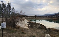 Опубликованы фото обмелевшего водоема в Крыму