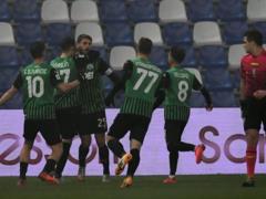 Sassuolo outnumbered Benevento