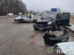 A man and a 14-year-old teenager died in an accident near Kiev