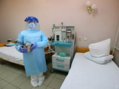 В Украине уменьшилась заполненность коек для пациентов с COVID-19