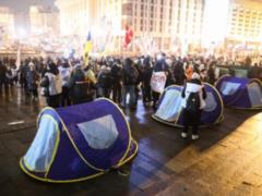 Протест предпринимателей: митингующие провели ночь на Майдане