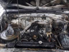 Под Харьковом около часа тушили Toyota