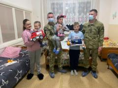 Пограничники подготовили подарки детям ко Дню Святого Николая
