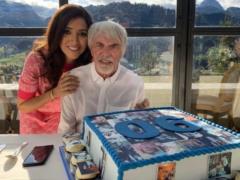 90-year-old ex-boss of Formula 1 first showed his 5-month-old son: cute family photo