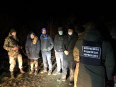 На Закарпатті прикордонники запобігли незаконне переправлення в Угорщину трьох громадян Сирії