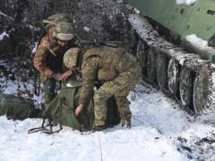 На Донбассе ранен украинский военнослужащий