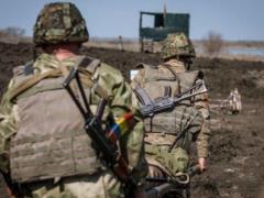 One shelling of positions from a grenade launcher in the JFO zone