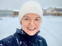 Маричка Падалко босиком станцевала на снегу:  Мам, ты сумасшедшая 