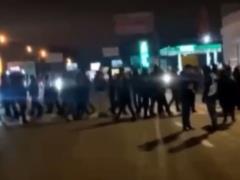  Евробляхеры  перекрыли трассу под Харьковом