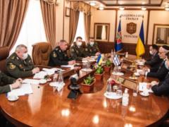 NSU Commander discussed with the Israeli Ambassador the possibility of training Ukrainian guards to protect especially important