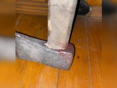 Russian hacked his boss with an ax and sent a video of the murdered to friends