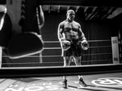 Frightening speed: 54-year-old Tyson showed phenomenal form