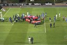 Игрока Порту увезли на скорой после столкновения с вратарем соперника