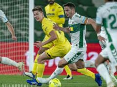 Villarreal sensationally lost points to Elche