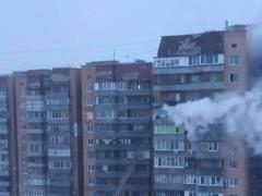 Пожар в харьковской высотке: погиб человек